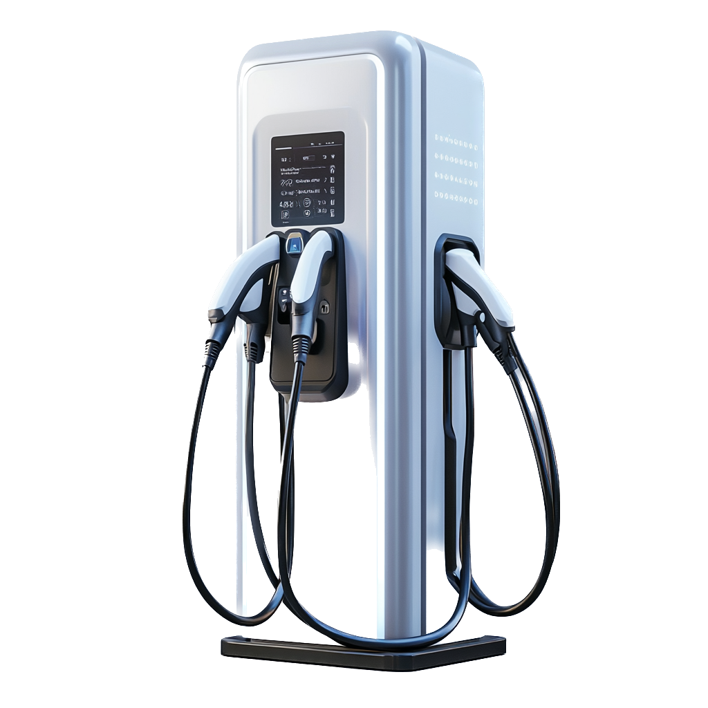 180 kW DC Charger with Six-Gun Satellite Units.